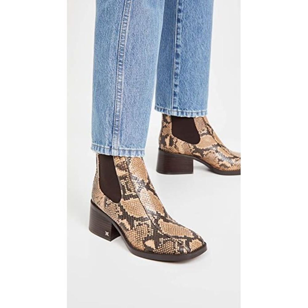 Sam Edelman Women's Dasha Boots, Dark Wheat Multi, 8 Medium US - Picture 2 of 3